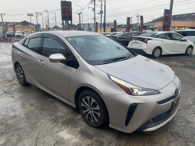 プリウス A TSS BSM HUD 純正ナビ Bカメラ ビルトインETC Bluetooth フルセグTV クリアランスソナー レーダークルーズコントロール オートライト LEDヘッドライト パーキングアシスト(39枚目)