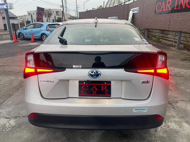 プリウス A TSS BSM HUD 純正ナビ Bカメラ ビルトインETC Bluetooth フルセグTV クリアランスソナー レーダークルーズコントロール オートライト LEDヘッドライト パーキングアシスト(42枚目)