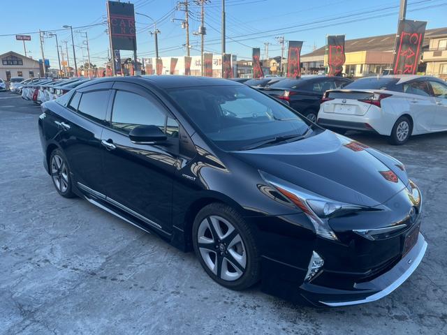 プリウス Ａツーリングセレクション　ＴＳＳ　モデリスタエアロ　ＨＵＤ　ＢＳＭ　純正ナビ　Ｂカメラ　ＥＴＣ　Ｂｌｕｅｔｏｏｔｈ　ＬＥＤヘッドライト　レザーシート　シートヒーター　クリアランスソナー　レーダークルーズコントロール（38枚目）