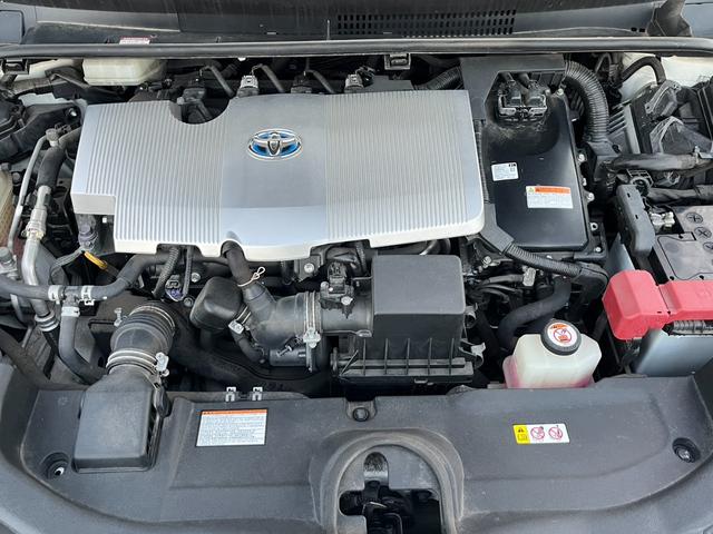 プリウス Sツーリングセレクション モデリスタエアロ 黒レザー パナソニックナビ シートヒーター 純正17インチAW トヨタセーフティセンス ドライブレコーダー LEDヘッドライト バックカメラ ETC オートハイビーム レーンアシスト(63枚目)