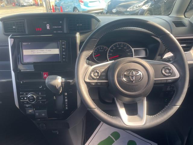 ルーミー カスタムG スマートアシスト 純正ナビ Bカメラ Bluetooth フルセグTV 両側パワスラ ビルトインETC オートライト LEDヘッドライト クリアランスソナー レーダークルーズコントロール(4枚目)