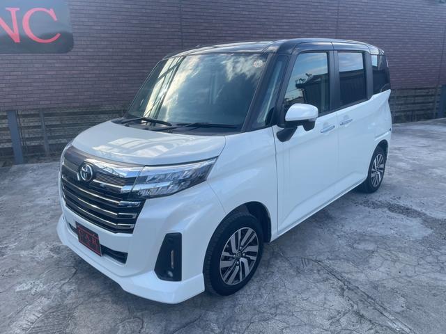 ルーミー カスタムG スマートアシスト 純正ナビ Bカメラ Bluetooth フルセグTV 両側パワスラ ビルトインETC オートライト LEDヘッドライト クリアランスソナー レーダークルーズコントロール(34枚目)