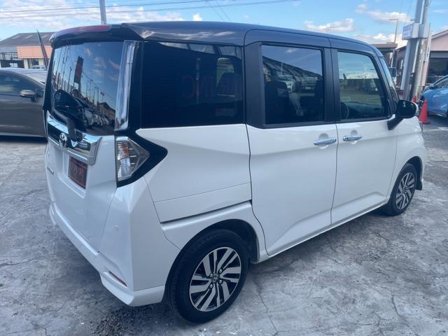 ルーミー カスタムG スマートアシスト 純正ナビ Bカメラ Bluetooth フルセグTV 両側パワスラ ビルトインETC オートライト LEDヘッドライト クリアランスソナー レーダークルーズコントロール(39枚目)