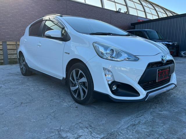 アクア X-アーバン ソリッド ハーフレザー 純正ナビ バックカメラ トヨタセーフティセンス Bluetooth 左右シートヒーター ETC LEDヘッドライト 純正16インチAW テレビ再生 レーンアシスト オートハイビーム(46枚目)