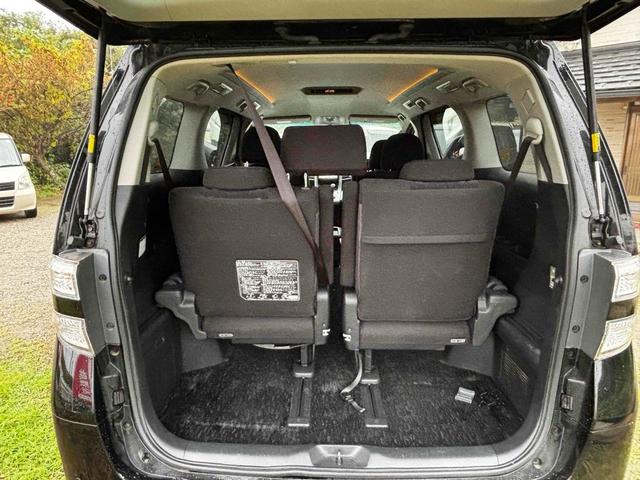 ヴェルファイア 2.4Z ETC バックカメラ ナビ TV クリアランスソナー 両側電動スライドドア オートライト HID スマートキー 電動格納ミラー 3列シート オットマン CVT アルミホイール CD DVD再生 USB(41枚目)