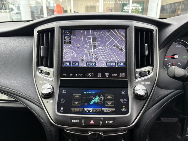 クラウンハイブリッド アスリートS ブラックスタイル 純正ナビ/バックカメラ/純正18インチAW/レーダークルーズコントロール/プッシュスタート/パワーシート/Bluetooth接続可(21枚目)