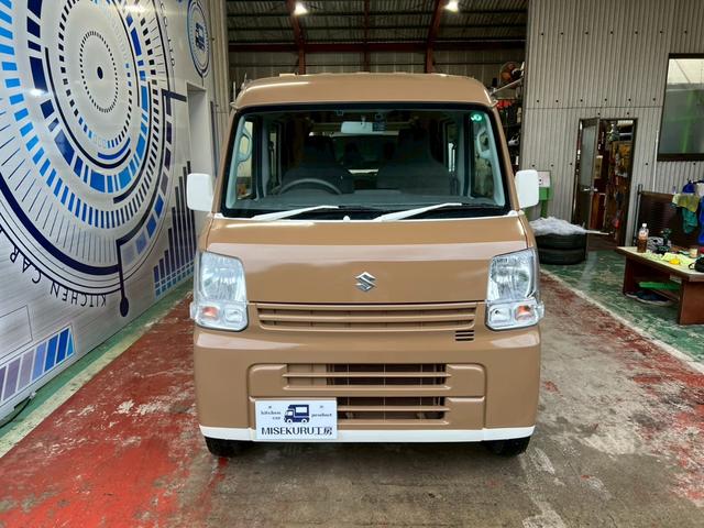 エブリイ PC ちょいCam 豊バージョン 軽キャン仕様 5速オートマ ハイルーフ 社外ナビゲーション ETC付き(9枚目)