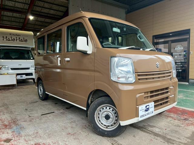 エブリイ PC ちょいCam 豊バージョン 軽キャン仕様 5速オートマ ハイルーフ 社外ナビゲーション ETC付き(10枚目)