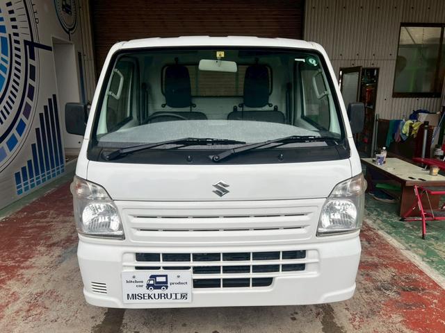 キャリイトラック ＫＣエアコン・パワステ　パートタイム４ＷＤ　社外ＥＴＣ付き（4枚目）