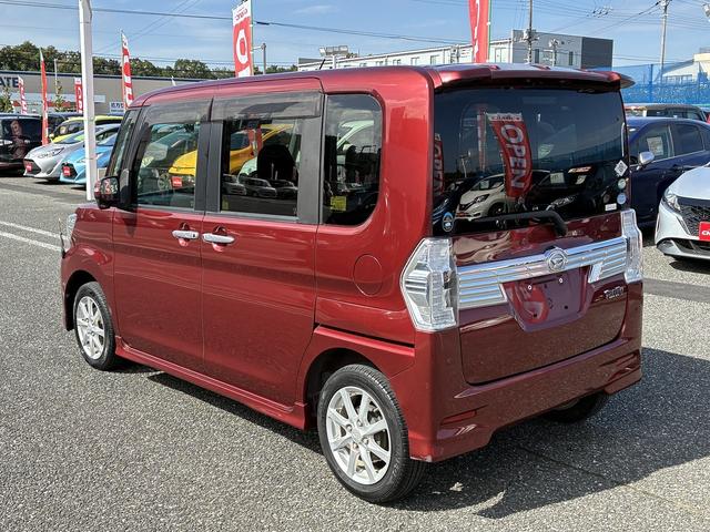 タント カスタムＸ　ＳＡＩＩ　ＳＤナビゲーションシステム　フルセグテレビ　ＣＤ　ＤＶＤ　ＢＬＵＥＴＯＯＴＨ　バックカメラ　電動格納ドアミラー　スマートキー　左側電動スライドドア　レーダーブレーキサポート　アイドリングストップ（12枚目）