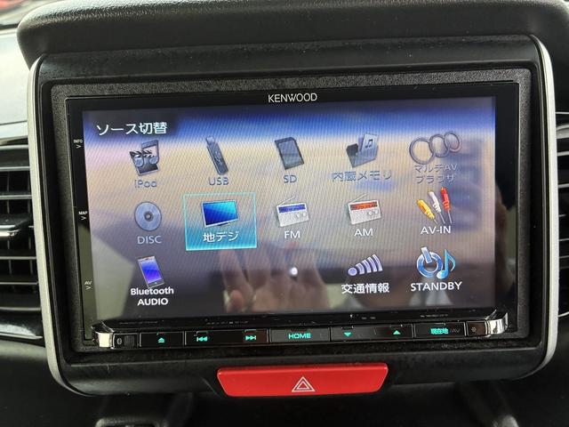 Ｎ－ＢＯＸ Ｇ　ターボＳＳパッケージ　純正ナビ　フルセグＴＶ　ＣＤ　ＤＶＤ　Ｂｌｕｅｔｏｏｔｈ接続　バックカメラ　オートライト　両側電動スライドドア　ＨＩＤヘッドライト　　シートヒーター　コーナーセンサー　スマートキー　プッシュスタート（4枚目）