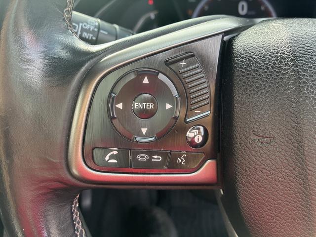 シビック ハッチバック　ホンダセンシング　純正ナビ　ＣＤ　ＤＶＤ　フルセグＴＶ　Ｂｌｕｅｔｏｏｔｈ接続　ホンダセンシング　バックカメラ　ＬＥＤヘッドライト　シートヒーター　ドライブレコーダー　ＥＴＣ　クルーズコントロール　レーンキープアシスト（36枚目）