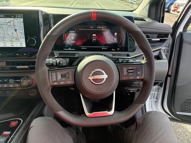 オーラ ニスモ SDナビ フルセグ Bluetoothオーディオ USB スマートキー プッシュスタート プロパイロット 全周囲カメラ 電動格納ミラー ETC 17インチアルミホイール コーナーセンサー(36枚目)