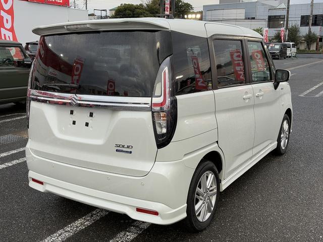 ソリオ ハイブリッドMX 助手席側電動スライドドア 衝突被害軽減ブレーキ レーンキープアシスト コーナーセンサー アイドリングストップ 電動格納ドアミラー 純正18インチアルミホイール オートライト スマートキー シートヒータ(8枚目)