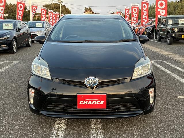 プリウス S SDナビ ワンセグTV CD DVD オートエアコン オートライト 電格ミラー ETC HIDヘッドライト スマートキープッシュスタート ステアリングリモコン Bluetooth接続(6枚目)