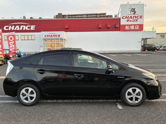 プリウス S SDナビ ワンセグTV CD DVD オートエアコン オートライト 電格ミラー ETC HIDヘッドライト スマートキープッシュスタート ステアリングリモコン Bluetooth接続(8枚目)