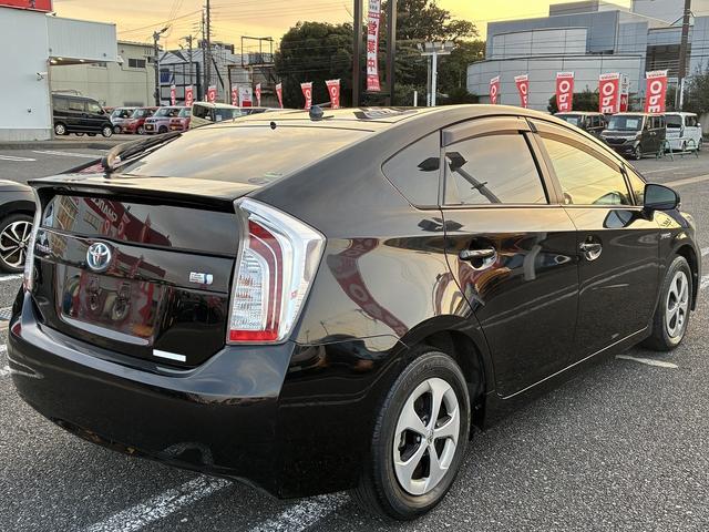 プリウス S SDナビ ワンセグTV CD DVD オートエアコン オートライト 電格ミラー ETC HIDヘッドライト スマートキープッシュスタート ステアリングリモコン Bluetooth接続(9枚目)