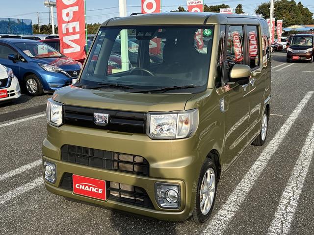 ウェイク L SAIII Wエアバック CD/DVD アイドリングストップ スマートキー プッシュスタート ETC コーナーセンサー 電動格納ミラー 両側スライドドア オートライト ベンチシート 純正アルミホイール14インチ(5枚目)