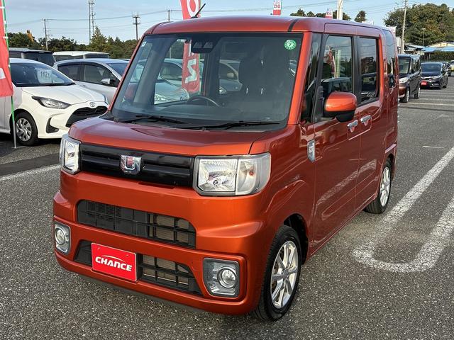 ウェイク L SAIII 衝突軽減 ダブルエアバック 社外ナビ CD DVD アイドリングストップ プッシュスタート ETC コーナーセンサー 電動格納ミラー オートライト オートハイビーム ベンチシート 純正アルミホイール(4枚目)