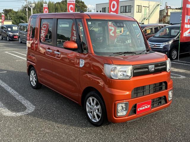 ウェイク L SAIII 衝突軽減 ダブルエアバック 社外ナビ CD DVD アイドリングストップ プッシュスタート ETC コーナーセンサー 電動格納ミラー オートライト オートハイビーム ベンチシート 純正アルミホイール(6枚目)