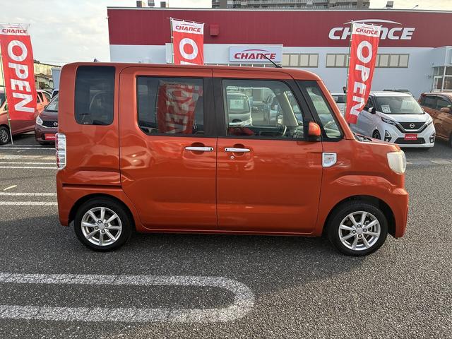 ウェイク L SAIII 衝突軽減 ダブルエアバック 社外ナビ CD DVD アイドリングストップ プッシュスタート ETC コーナーセンサー 電動格納ミラー オートライト オートハイビーム ベンチシート 純正アルミホイール(7枚目)