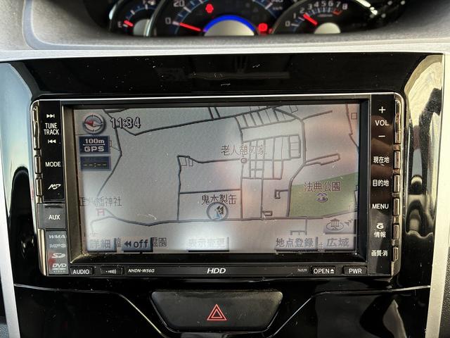 タント カスタムＸ　スマートセレクションＳＡ　Ｗエアバック　衝突軽減　フロアマット　純正ナビ　ＣＤ　スマートキー　プッシュスタート　電動格納ミラー　スライドドア（左側オート）　ＨＩＤ　オートライト　純正アルミホイール１４インチ（4枚目）