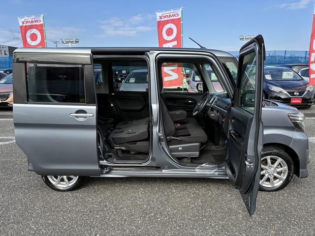 タント カスタムＸ　スマートセレクションＳＡ　Ｗエアバック　衝突軽減　フロアマット　純正ナビ　ＣＤ　スマートキー　プッシュスタート　電動格納ミラー　スライドドア（左側オート）　ＨＩＤ　オートライト　純正アルミホイール１４インチ（21枚目）