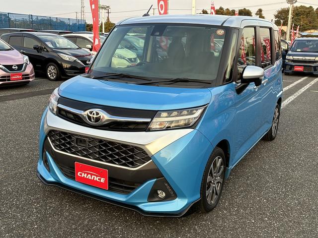 タンク カスタムＧ－Ｔ　雹害車　衝突軽減　純正ナビ　ワンセグ　ＣＤ　Ｂｌｕｅｔｏｏｔｈ　バックカメラ　アイドリングストップ　スマートキー　プッシュスタート　ＥＴＣ　クルーズコントロール　シートヒーター　電動格納ミラー（5枚目）