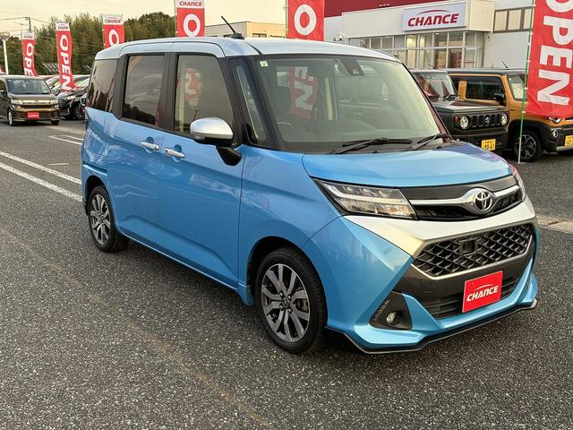 タンク カスタムＧ－Ｔ　雹害車　衝突軽減　純正ナビ　ワンセグ　ＣＤ　Ｂｌｕｅｔｏｏｔｈ　バックカメラ　アイドリングストップ　スマートキー　プッシュスタート　ＥＴＣ　クルーズコントロール　シートヒーター　電動格納ミラー（7枚目）