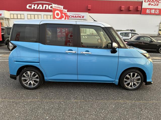 タンク カスタムＧ－Ｔ　雹害車　衝突軽減　純正ナビ　ワンセグ　ＣＤ　Ｂｌｕｅｔｏｏｔｈ　バックカメラ　アイドリングストップ　スマートキー　プッシュスタート　ＥＴＣ　クルーズコントロール　シートヒーター　電動格納ミラー（8枚目）