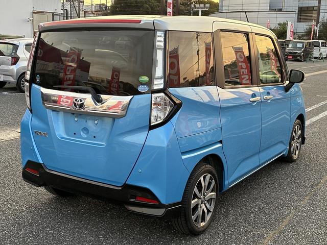 タンク カスタムＧ－Ｔ　雹害車　衝突軽減　純正ナビ　ワンセグ　ＣＤ　Ｂｌｕｅｔｏｏｔｈ　バックカメラ　アイドリングストップ　スマートキー　プッシュスタート　ＥＴＣ　クルーズコントロール　シートヒーター　電動格納ミラー（9枚目）