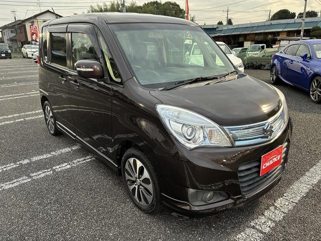 ソリオ S-DJE SDナビゲーションシステム フルセグテレビ CD DVD BLUETOOTH スマートキー プッシュスタート 両側電動スライドドア HIDヘッドライト オートライト 純正アルミホイール 電動格納ミラー(7枚目)