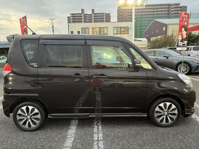 ソリオ S-DJE SDナビゲーションシステム フルセグテレビ CD DVD BLUETOOTH スマートキー プッシュスタート 両側電動スライドドア HIDヘッドライト オートライト 純正アルミホイール 電動格納ミラー(8枚目)