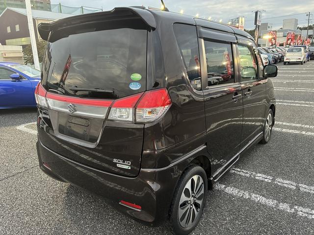 ソリオ S-DJE SDナビゲーションシステム フルセグテレビ CD DVD BLUETOOTH スマートキー プッシュスタート 両側電動スライドドア HIDヘッドライト オートライト 純正アルミホイール 電動格納ミラー(9枚目)