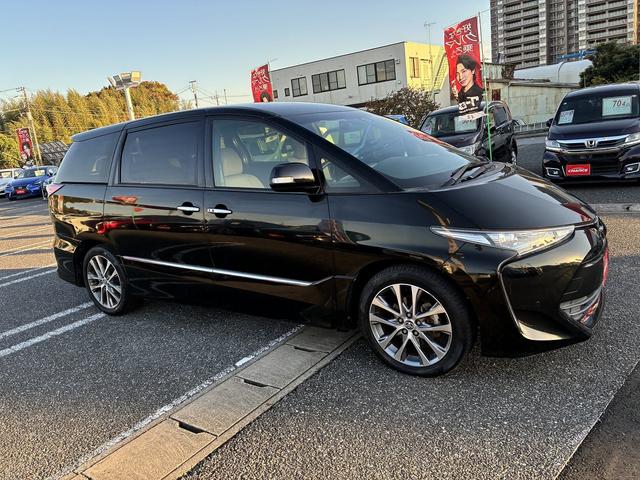 エスティマ アエラス スマート 衝突軽減 レーンアシスト 純正ナビ8インチ フルセグ CD/DVD Bluetooth バックカメラ キーレス スマートキー ETC クルーズコントロール シートヒーター オートライト 3列シート(8枚目)