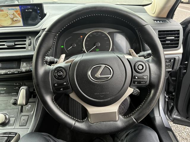 ＣＴ ＣＴ２００ｈ　バージョンＣ　エアバック　純正ナビ　フルセグＴＶ　ＣＤ　Ｂｌｕｅｔｏｏｔｈ　ＵＳＢ　バックカメラ　キーレス　ＥＴＣ　シートヒーター　ドラレコ前後　電格ミラー　ＬＥＤ　オートライト　パワーシート　純正アルミホイール（38枚目）