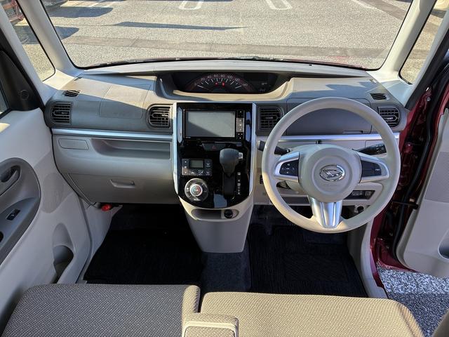 タント Ｘ　ＳＡＩＩＩ　プッシュスタート　パワースライドドア　車線逸脱警報装置　ＥＴＣ　バックカメラ　フルセグ　ドライブレコーダー　オートライト　シートヒーター　オートハイビーム　アイドリングストップ　電動格納ミラー（3枚目）