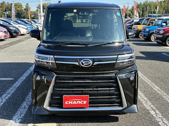 タント カスタムＲＳ　クルーズコントロール　ＬＥＤヘッドライト　オートライト　オートハイビーム　両側パワースライドドア　シートヒーター　ＥＴＣ　スマートアシスト　社外ワイドナビ　バックカメラ　テレビ　衝突軽減システム（6枚目）