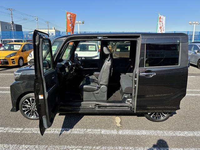 タント カスタムＲＳ　クルーズコントロール　ＬＥＤヘッドライト　オートライト　オートハイビーム　両側パワースライドドア　シートヒーター　ＥＴＣ　スマートアシスト　社外ワイドナビ　バックカメラ　テレビ　衝突軽減システム（13枚目）