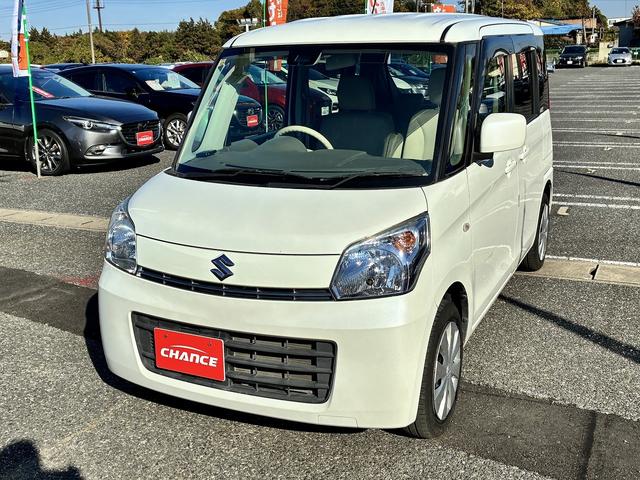 スペーシア X 社外ナビ フルセグテレビ バックカメラ 左側パワースライドドア 電動格納ミラー パワーウィンドウ アイドリングストップ エアバッグ ABS オートエアコン キーレスエントリー プッシュスタート(5枚目)