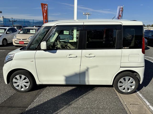 スペーシア X 社外ナビ フルセグテレビ バックカメラ 左側パワースライドドア 電動格納ミラー パワーウィンドウ アイドリングストップ エアバッグ ABS オートエアコン キーレスエントリー プッシュスタート(12枚目)