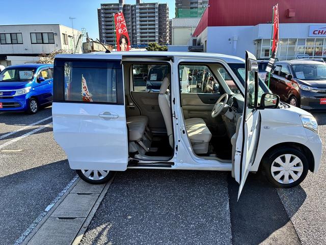 スペーシア X 社外ナビ フルセグテレビ バックカメラ 左側パワースライドドア 電動格納ミラー パワーウィンドウ アイドリングストップ エアバッグ ABS オートエアコン キーレスエントリー プッシュスタート(20枚目)