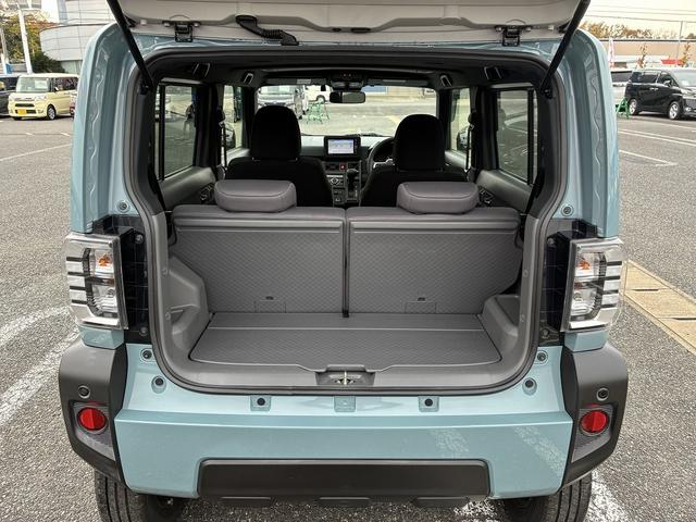 タフト Ｘターボ　衝突軽減　純正ナビ　フルセグＴＶ　ＣＤ／ＤＶＤ　Ｂｌｕｅｔｏｏｔｈ　バックカメラ　アイドリングストップ　電動格納ミラー　ＬＥＤライト　オートライト　カーテンエアバック　フロアマット　ワンオーナー（17枚目）