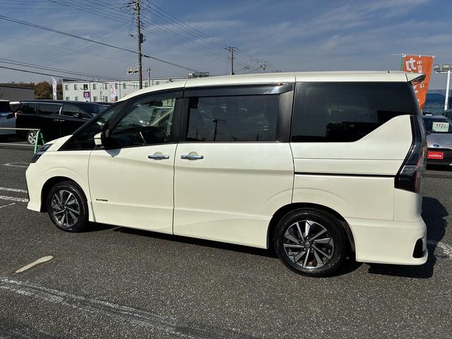 セレナ ハイウェイスターV 衝突軽減 純正ナビ フルセグTV CD/DVD Bluetooth クルーズコントロール ETC 後席モニター ドライブレコーダー 電動格納ミラー 両側電動スライドドア LEDライト オートライト(12枚目)