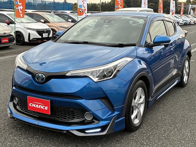 C-HR レーンアシスト 純正ナビ フルセグ CD DVD ETC LED コーナーセンサー バックカメラ クルーズコントロールアダプティブ オートライト オートハイビーム 純正アルミホイール プッシュスタート(5枚目)