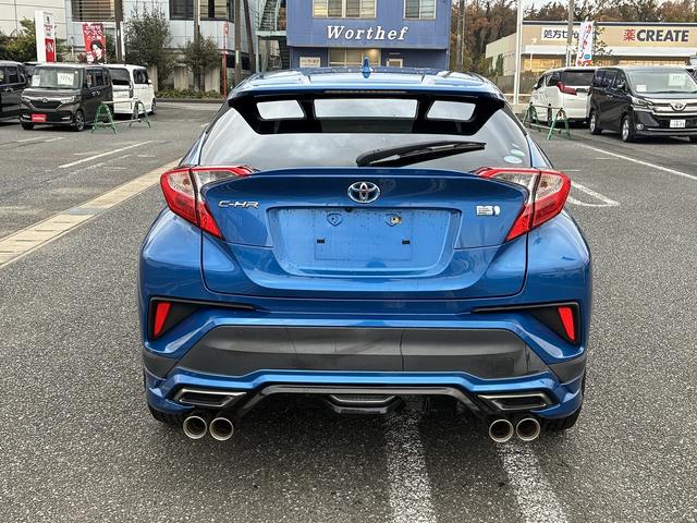 C-HR レーンアシスト 純正ナビ フルセグ CD DVD ETC LED コーナーセンサー バックカメラ クルーズコントロールアダプティブ オートライト オートハイビーム 純正アルミホイール プッシュスタート(10枚目)