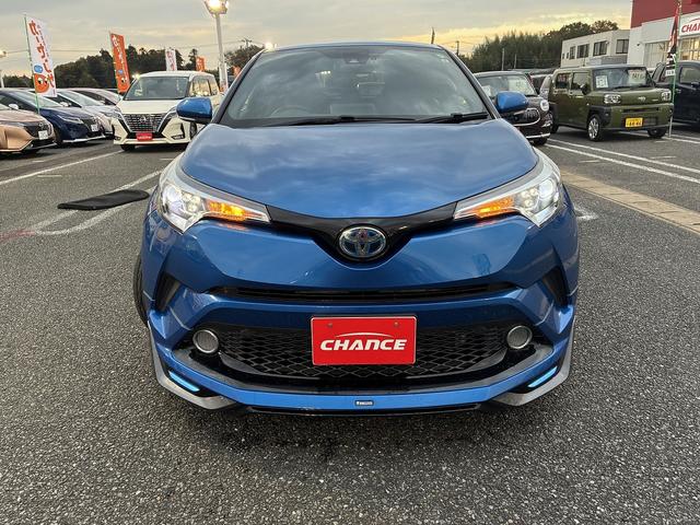 C-HR レーンアシスト 純正ナビ フルセグ CD DVD ETC LED コーナーセンサー バックカメラ クルーズコントロールアダプティブ オートライト オートハイビーム 純正アルミホイール プッシュスタート(48枚目)