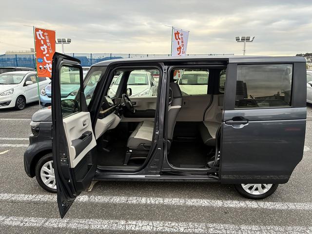 Ｎ－ＢＯＸ ベースグレード　純正ナビ　ＵＳＢ　バックカメラ　プッシュスタート　コーナーセンサー　クルーズコントロールアダプティブ　片側電動スライドドア　ベンチシート　オートライト　ダブルエアバック　カーテンエアバック　電格ミラー（13枚目）