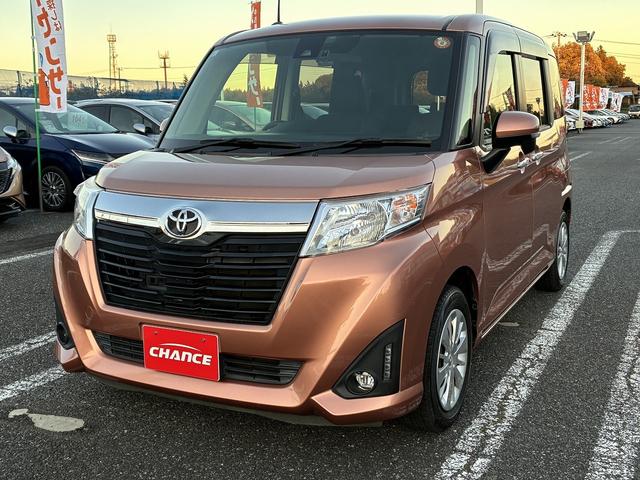 ルーミー G S 衝突軽減 社外ナビ フルセグTV CD/DVD Bluetooth バックカメラ キーレス スマートキー プッシュスタート 電動格納ミラー 両側パワースライドドア オートライト アイドリングストップ(5枚目)