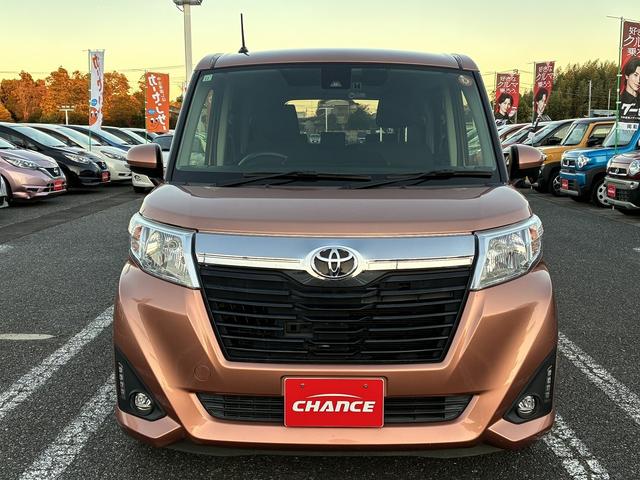 ルーミー G S 衝突軽減 社外ナビ フルセグTV CD/DVD Bluetooth バックカメラ キーレス スマートキー プッシュスタート 電動格納ミラー 両側パワースライドドア オートライト アイドリングストップ(6枚目)